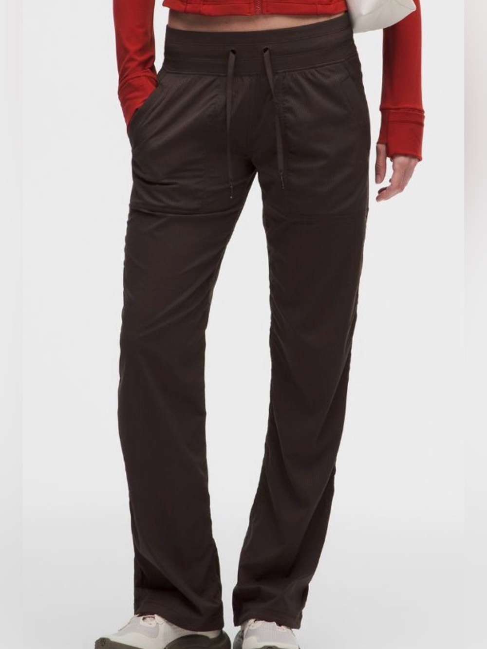 brown lulu dance studio pants - Picture 1 of 4